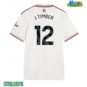 Arsenal Jurrien Timber #12 Tredje Tröja 2025-26 Kortärmad